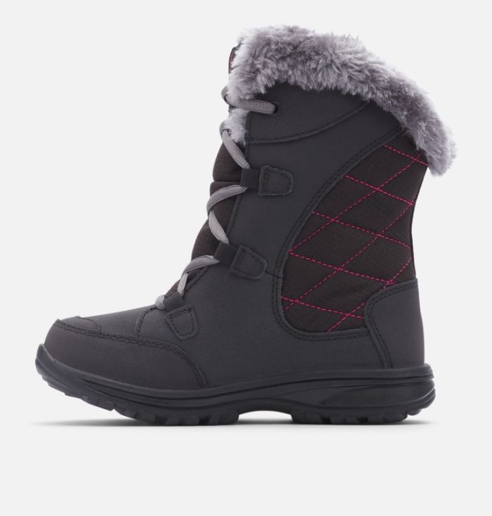 Botas Columbia Ice Maiden™ Renda II Boot Criança Pretas Portugal | 102446-7YY2