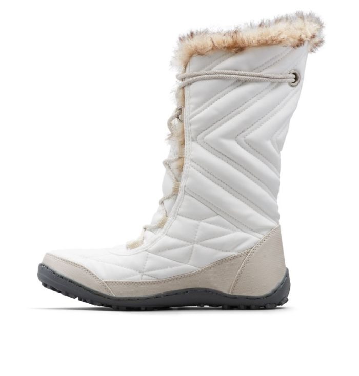 Botas Columbia Minx™ Medio III Boot Feminino Branco Cinzentas Escuro Portugal | 157681-RJ3F