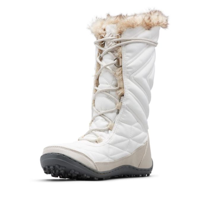 Botas Columbia Minx™ Medio III Boot Feminino Branco Cinzentas Escuro Portugal | 157681-RJ3F