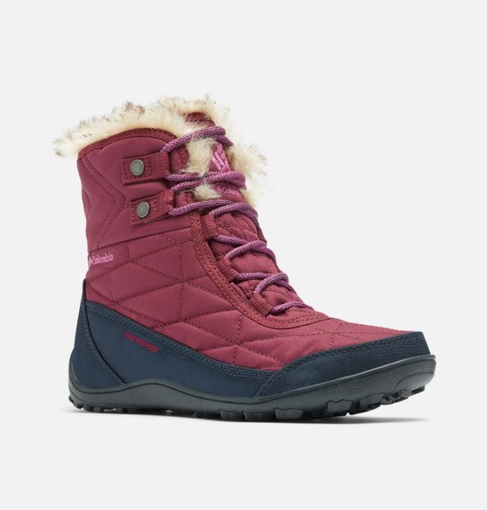 Botas Columbia Minx™ Shorty III Boot Feminino Bordeaux Roxo Portugal | 143927-L54Y