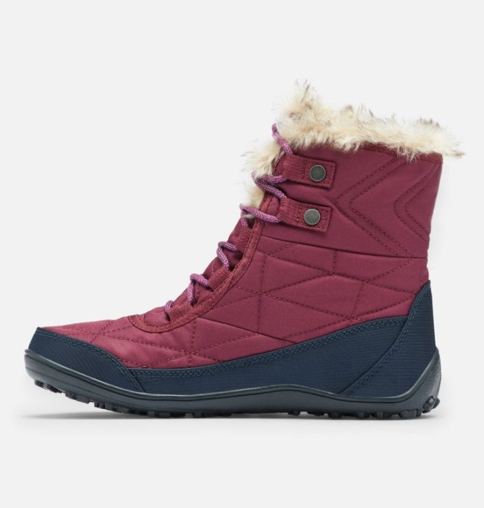 Botas Columbia Minx™ Shorty III Boot Feminino Bordeaux Roxo Portugal | 143927-L54Y