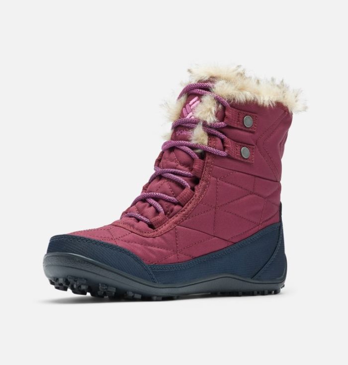 Botas Columbia Minx™ Shorty III Boot Feminino Bordeaux Roxo Portugal | 143927-L54Y