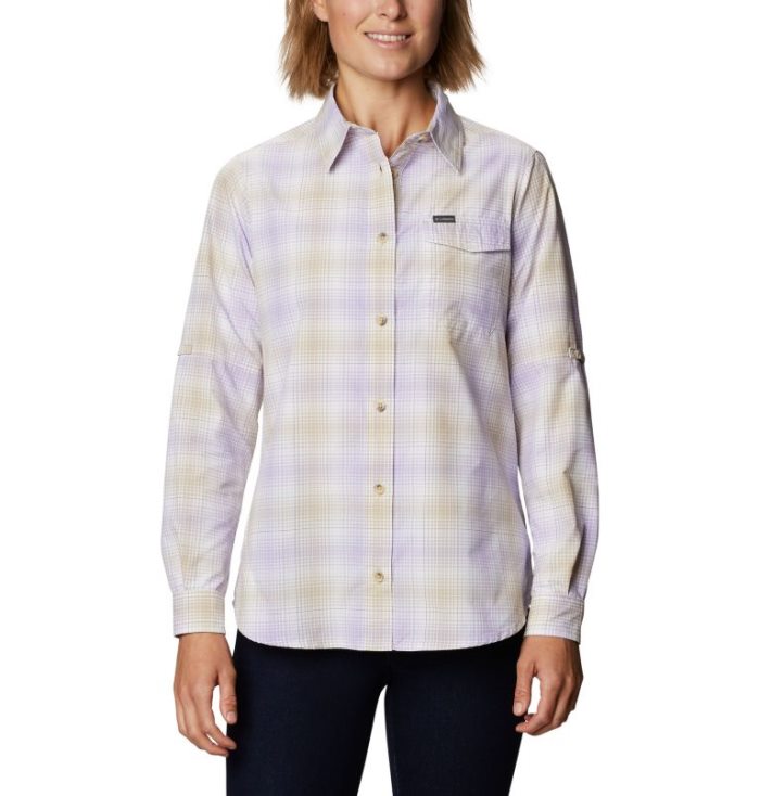 Camisas De Botões Columbia Eden Prairie™ Long Sleeve Shirt Feminino Bege Portugal | 123307-U9UJ