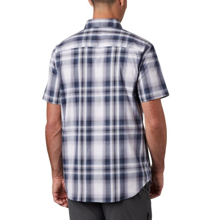 Camisas De Botões Columbia Rapid Rivers™ II Curta Sleeve Shirt Masculino Azul Marinho Portugal | 182950-EJS9