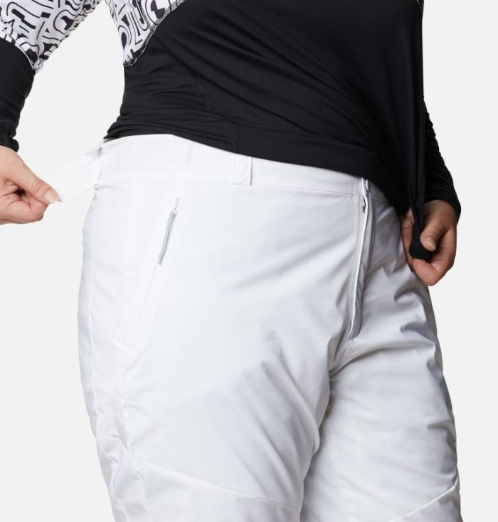 Calça De Esqui Columbia Backslope™ Insulated Pants Feminino Branco Portugal | 165351-OO4N