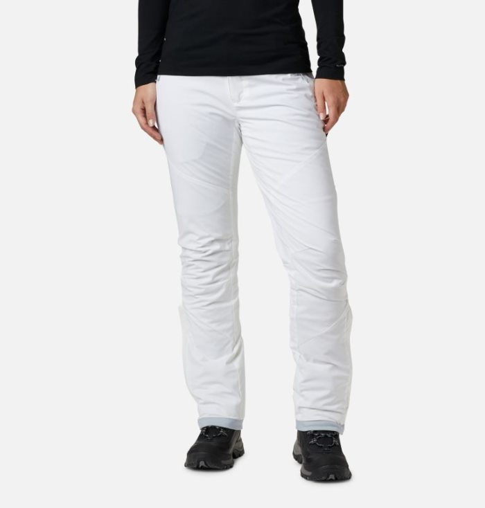 Calça De Esqui Columbia Backslope™ Insulated Pants Feminino Branco Portugal | 196970-0ZBR