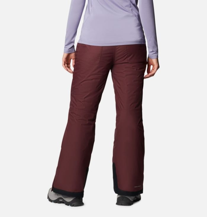 Calça De Esqui Columbia Bugaboo™ Omni-Heat Insulated Snow Pants Feminino Vermelhas Escuro Portugal | 194279-FF40