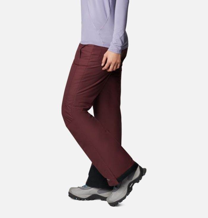 Calça De Esqui Columbia Bugaboo™ Omni-Heat Insulated Snow Pants Feminino Vermelhas Escuro Portugal | 194279-FF40