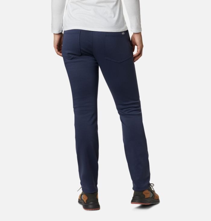 Calças Columbia Butte Hike™ 5-Pocket Pants Feminino Azuis Escuro Portugal | 164176-BBNA