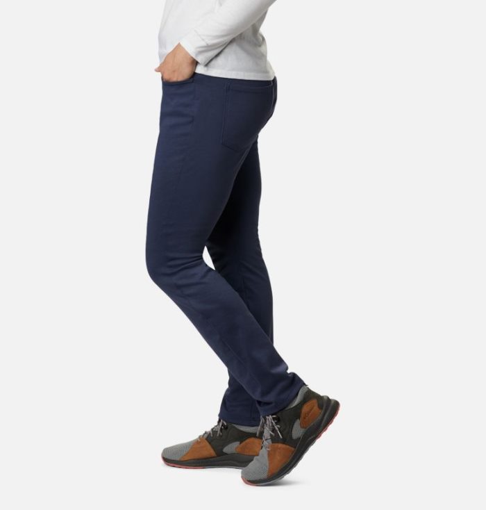 Calças Columbia Butte Hike™ 5-Pocket Pants Feminino Azuis Escuro Portugal | 164176-BBNA