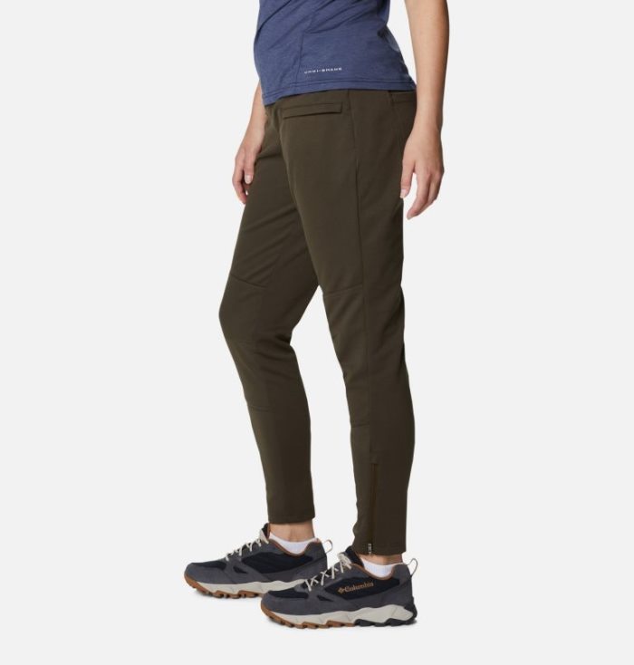 Calças Columbia Butte Hike™ Híbrido Cargo Pants Feminino Verde Oliva Verdes Portugal | 106447-ZRVT