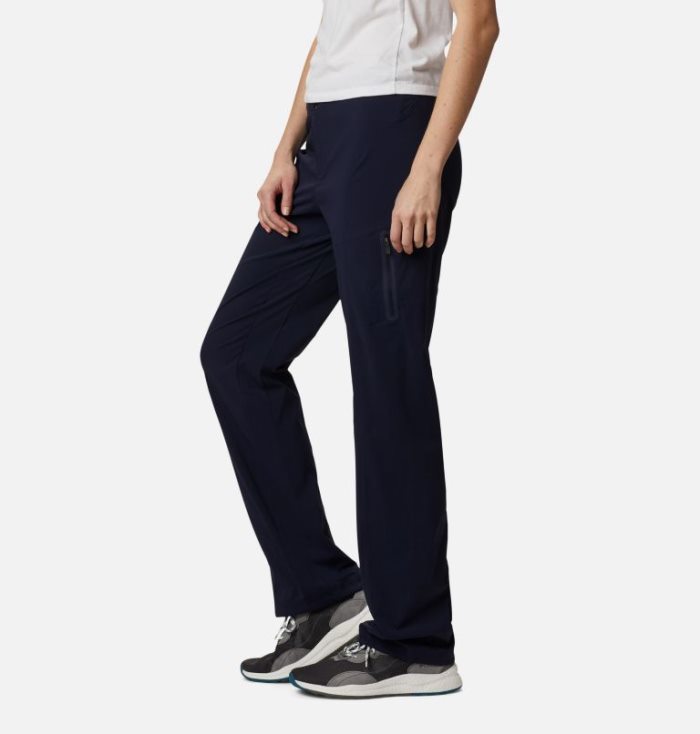 Calças Columbia Just Right™ Em Linha Reta Leg Pants Feminino Azuis Escuro Portugal | 188684-L75W