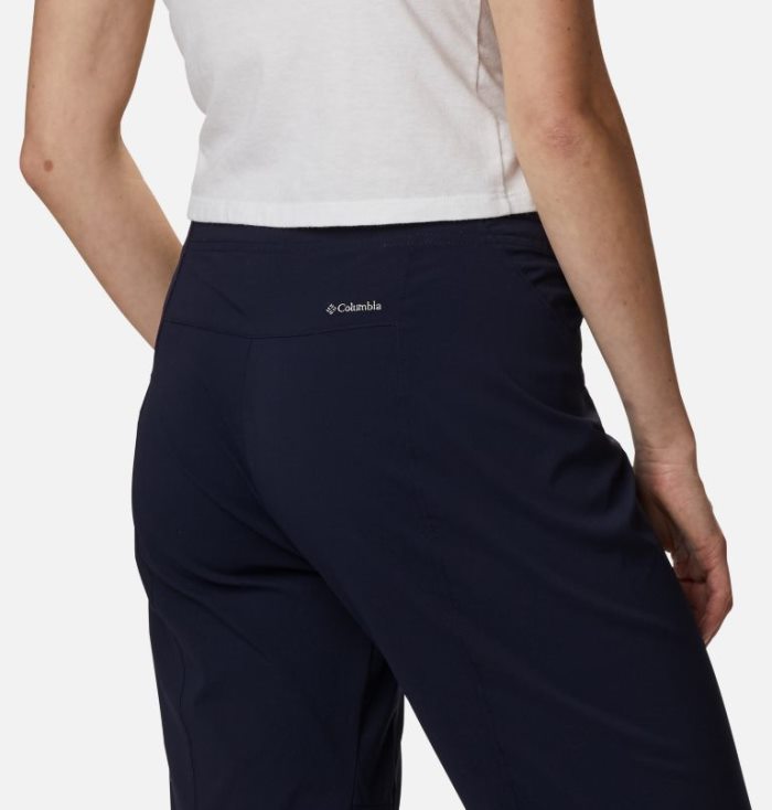 Calças Columbia Just Right™ Em Linha Reta Leg Pants Feminino Azuis Escuro Portugal | 188684-L75W