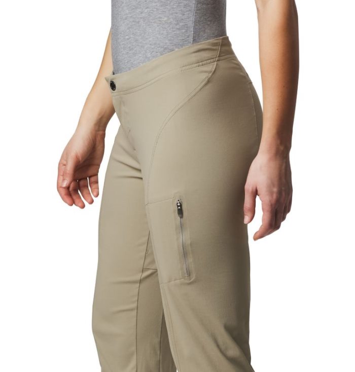 Calças Columbia Just Right™ Em Linha Reta Leg Pant Feminino Caqui Portugal | 189344-BDYA