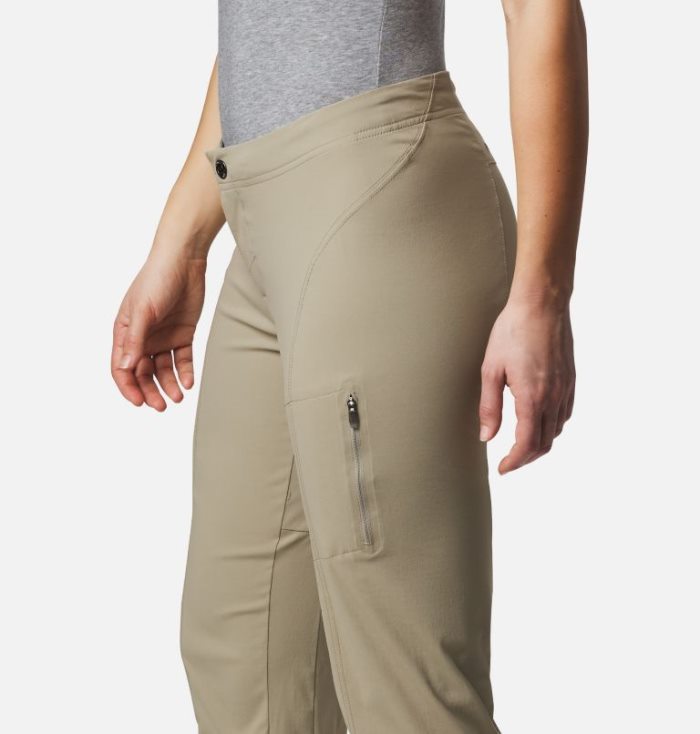 Calças Columbia Just Right™ Em Linha Reta Leg Pants Feminino Caqui Portugal | 190979-UEQB