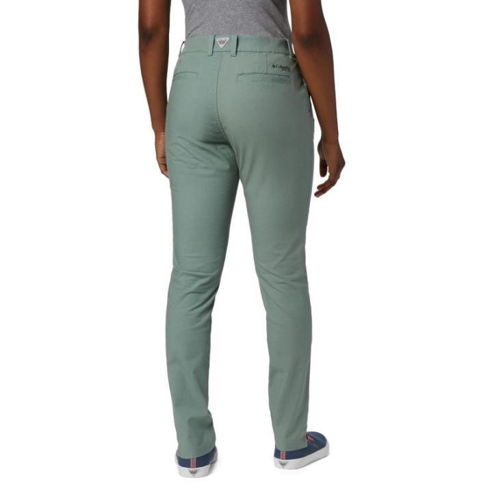 Calças Columbia PFG Bonehead™ Stretch Pants Feminino Luz Verdes Portugal | 121854-G024