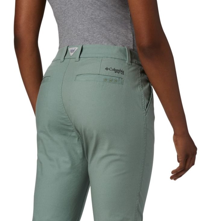 Calças Columbia PFG Bonehead™ Stretch Pants Feminino Luz Verdes Portugal | 121854-G024