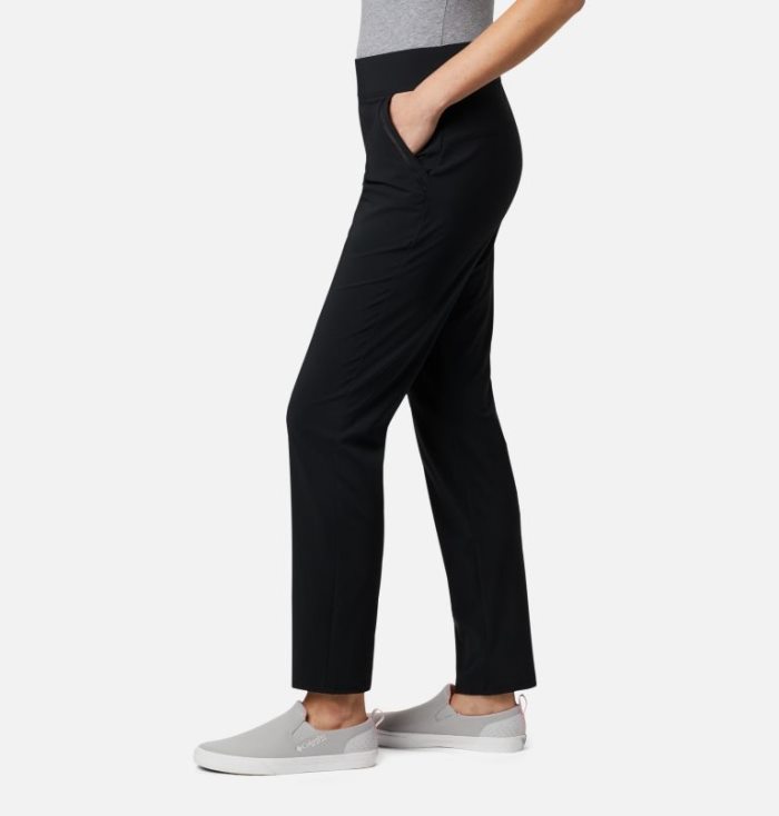 Calças Columbia PFG Slack Agua™ Woven Pants Feminino Pretas Portugal | 104435-RI80