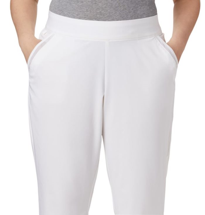 Calças Columbia PFG Slack Agua™ Woven Pants Feminino Branco Portugal | 133573-M18K