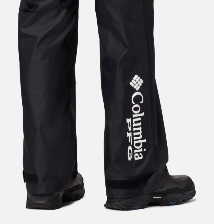 Calças Columbia PFG Storm™ Bib Pants Masculino Pretas Portugal | 126090-QWL7