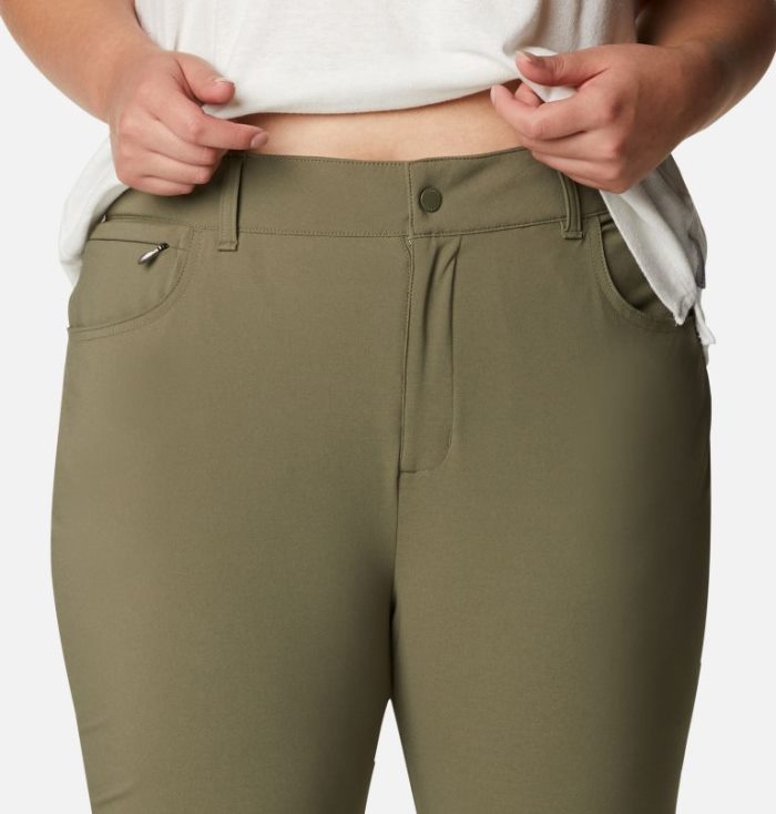 Calças Columbia Piney Ridge™ Pants Feminino Verdes Portugal | 183507-3KJ7