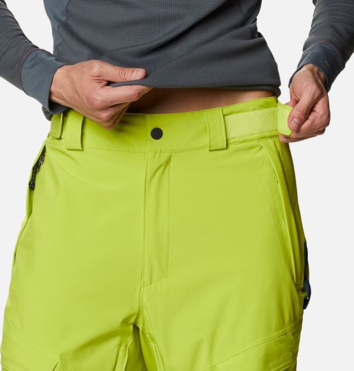 Calças Columbia Powder Stash™ Pants Masculino Verdes Amarelas Portugal | 146386-A95W