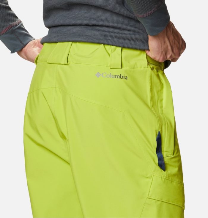 Calças Columbia Powder Stash™ Pants Masculino Verdes Amarelas Portugal | 146386-A95W