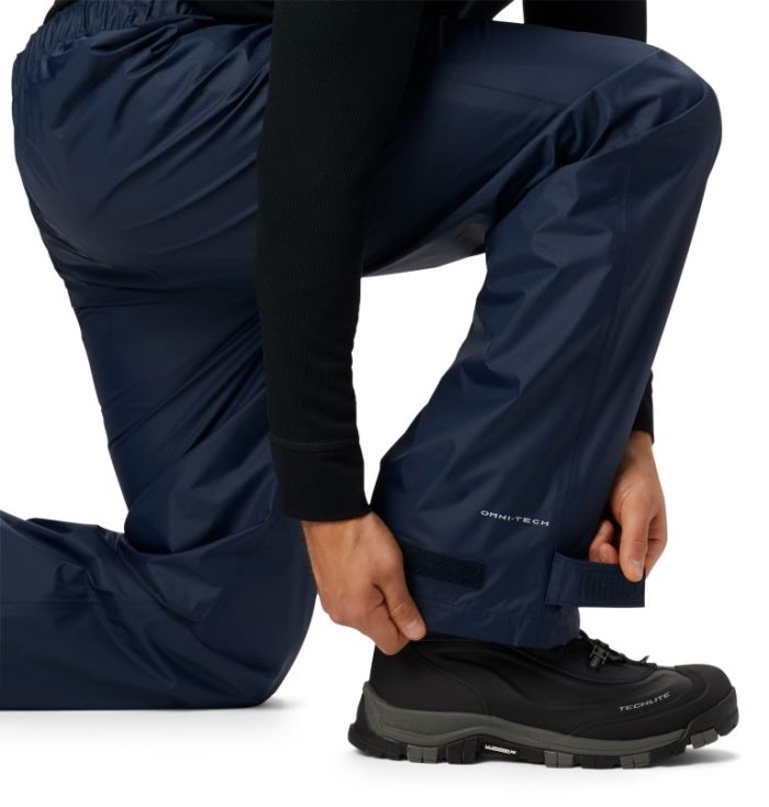 Calças Columbia Rebel Roamer™ Rain Pants Masculino Azul Marinho Portugal | 197273-9GT7