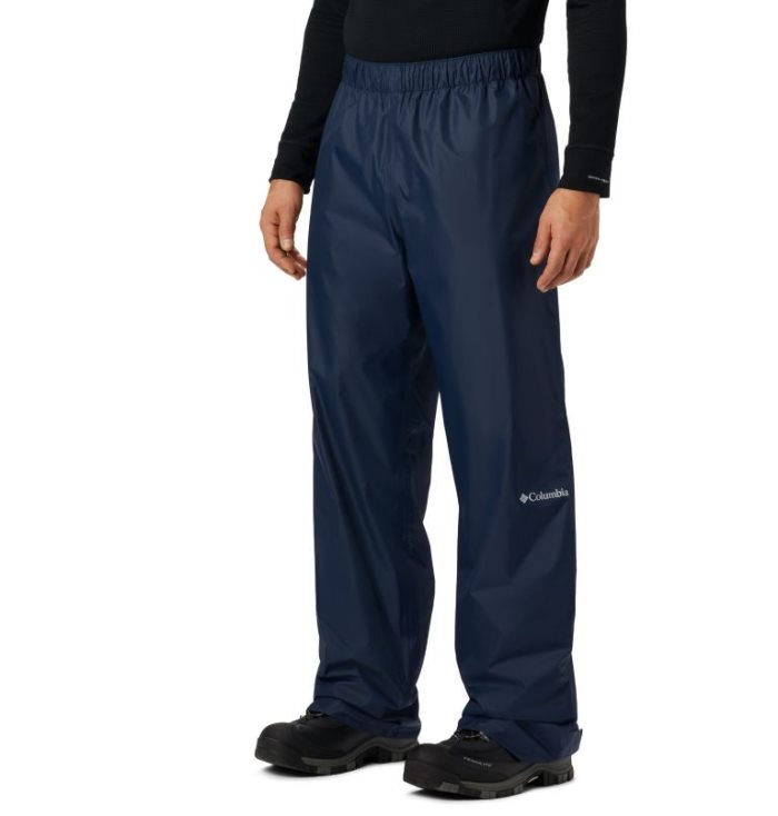 Calças Columbia Rebel Roamer™ Rain Pants Masculino Azul Marinho Portugal | 197273-9GT7