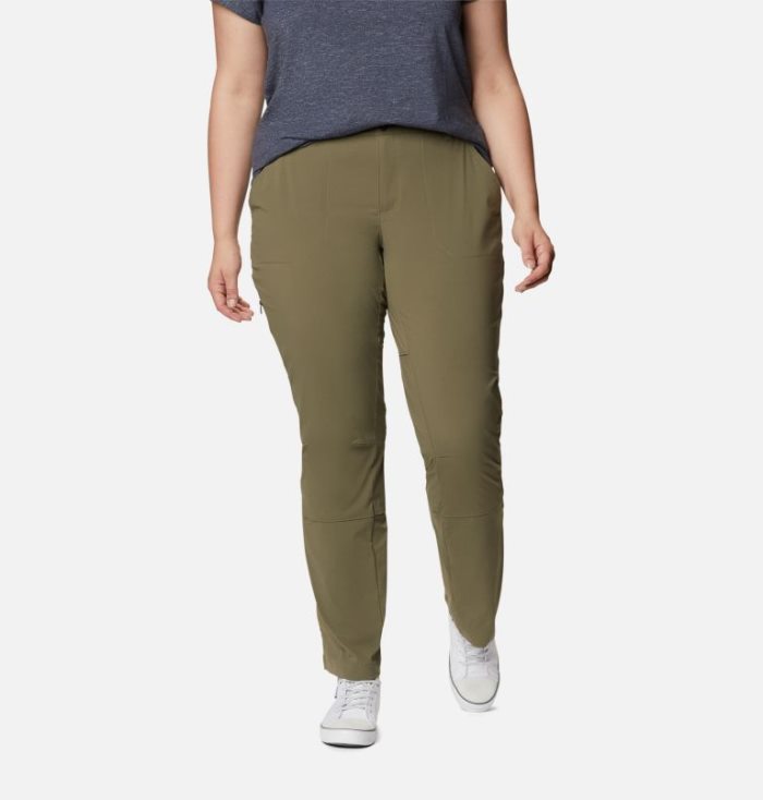 Calças Columbia Saturday Trilha™ Stretch Pants Feminino Verdes Portugal | 103529-ZZKS