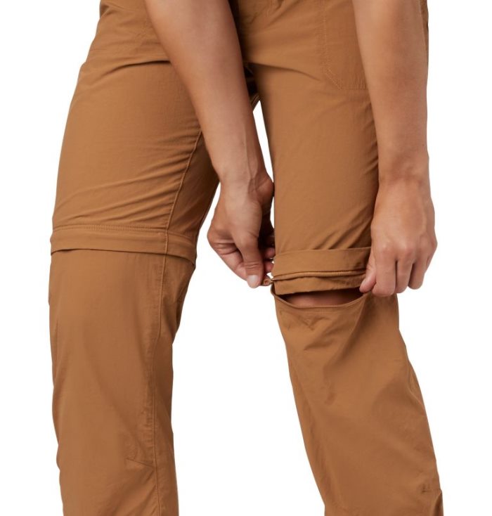 Calças Columbia Silver Ridge™ 2.0 Convertible Pants Feminino Luz Marrom Portugal | 128850-IZMV