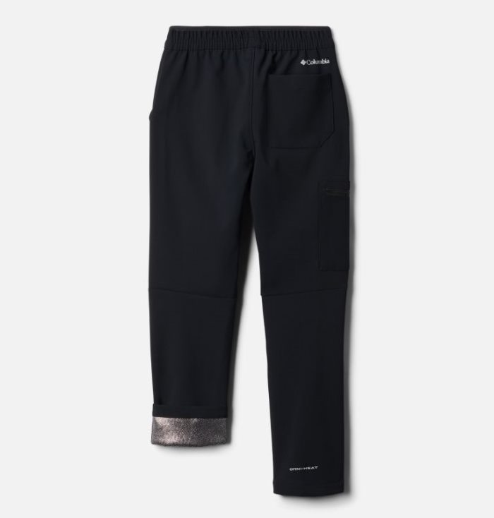 Calças Columbia Tech Trek™ Warm Pants Criança Pretas Portugal | 174698-UAAR