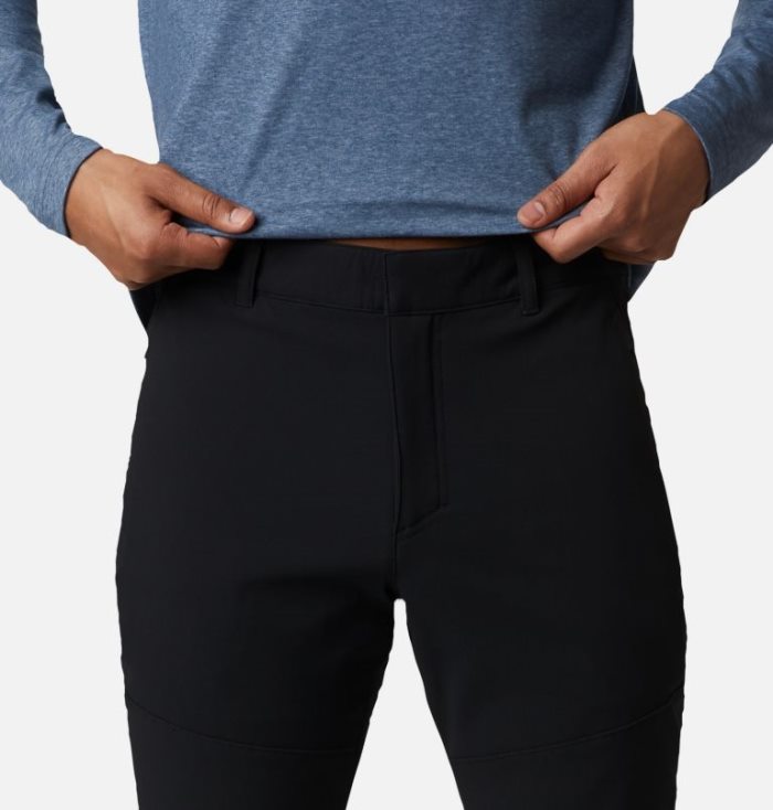 Calças Columbia Tech Trilha™ Warm Pants Masculino Pretas Portugal | 183604-NUAQ