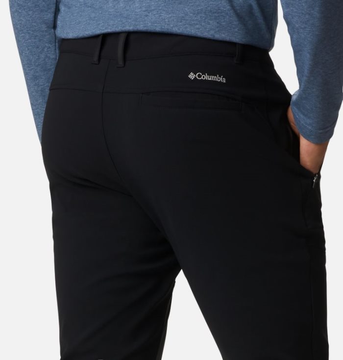 Calças Columbia Tech Trilha™ Warm Pants Masculino Pretas Portugal | 183604-NUAQ