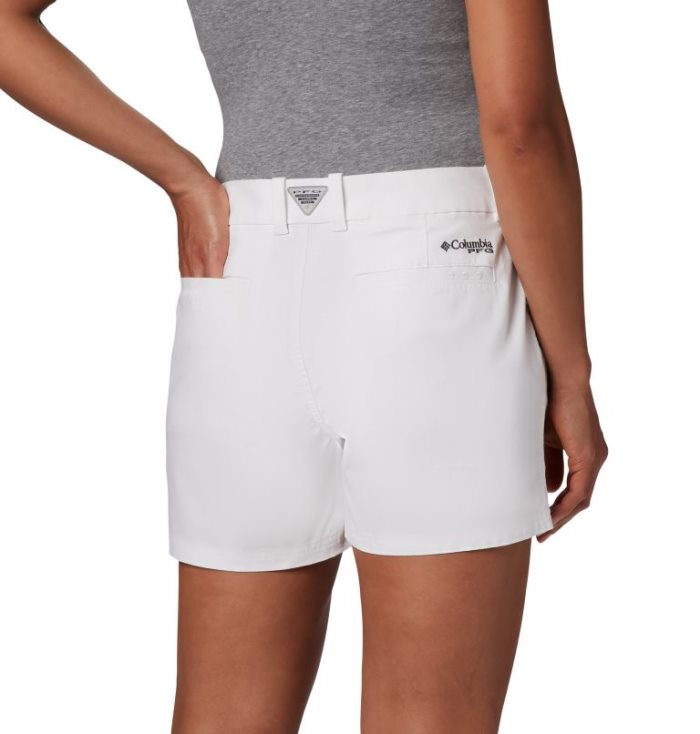 Calções Columbia Bonehead™ Stretch Shorts Feminino Branco Portugal | 166140-YYUD