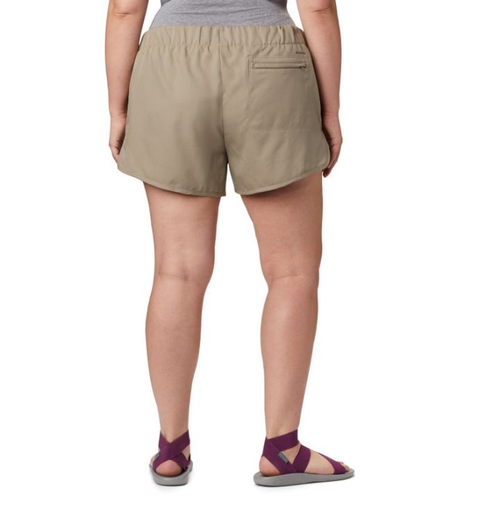 Calções Columbia Chill River™ Shorts Feminino Caqui Portugal | 114765-9BZV