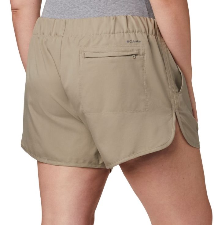 Calções Columbia Chill River™ Shorts Feminino Caqui Portugal | 114765-9BZV