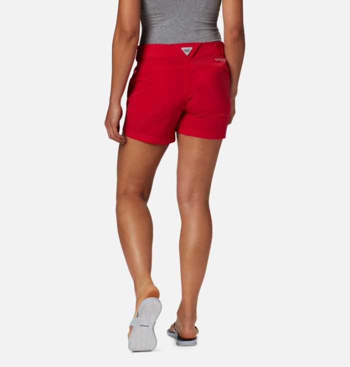 Calções Columbia Coral Point™ III Shorts Feminino Vermelhas Portugal | 156167-QF44