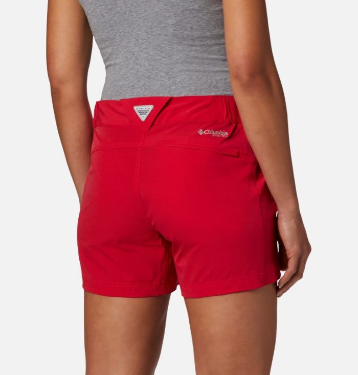 Calções Columbia Coral Point™ III Shorts Feminino Vermelhas Portugal | 156167-QF44