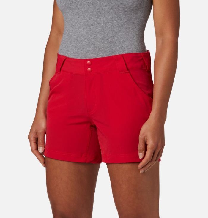 Calções Columbia Coral Point™ III Shorts Feminino Vermelhas Portugal | 156167-QF44