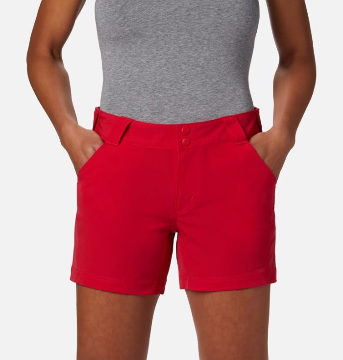 Calções Columbia Coral Point™ III Shorts Feminino Vermelhas Portugal | 156167-QF44