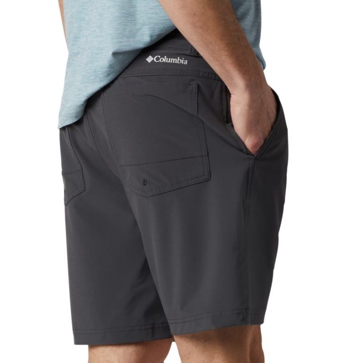 Calções Columbia Híbrido Trek™ Shorts Masculino Cinzentas Escuro Portugal | 110292-DABG