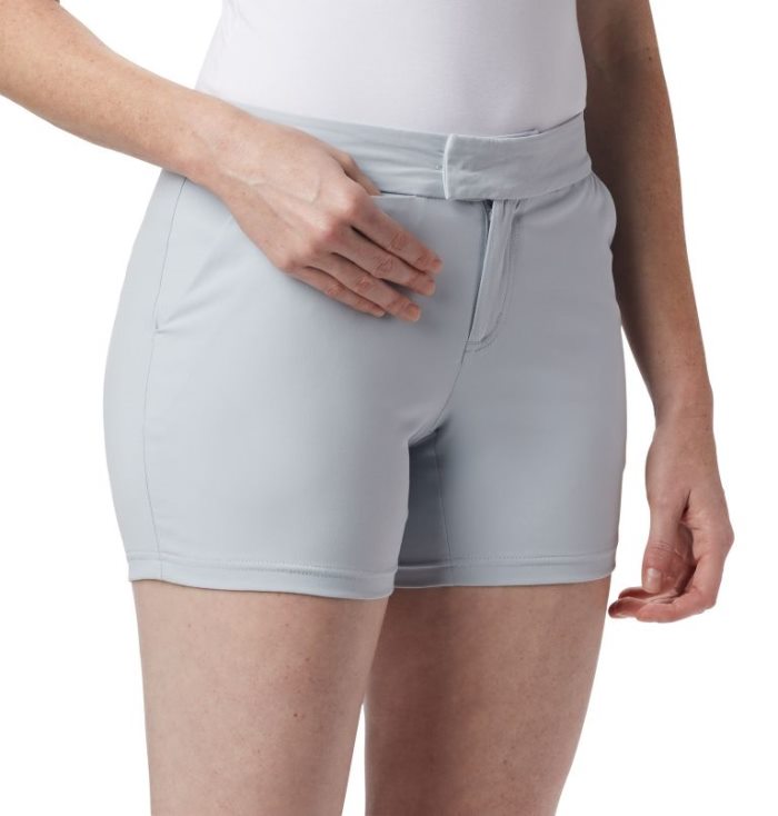 Calções Columbia PFG Armadale™ Shorts Feminino Luz Cinzentas Portugal | 128659-FX8X