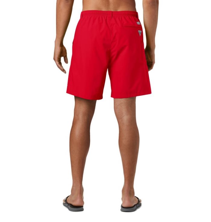 Calções Columbia PFG Backcast III™ Agua Shorts Masculino Vermelhas Portugal | 100293-MVNS