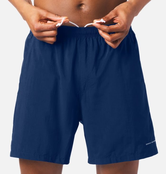 Calções Columbia PFG Backcast III™ Agua Shorts Masculino Azul Marinho Portugal | 162493-0MVG