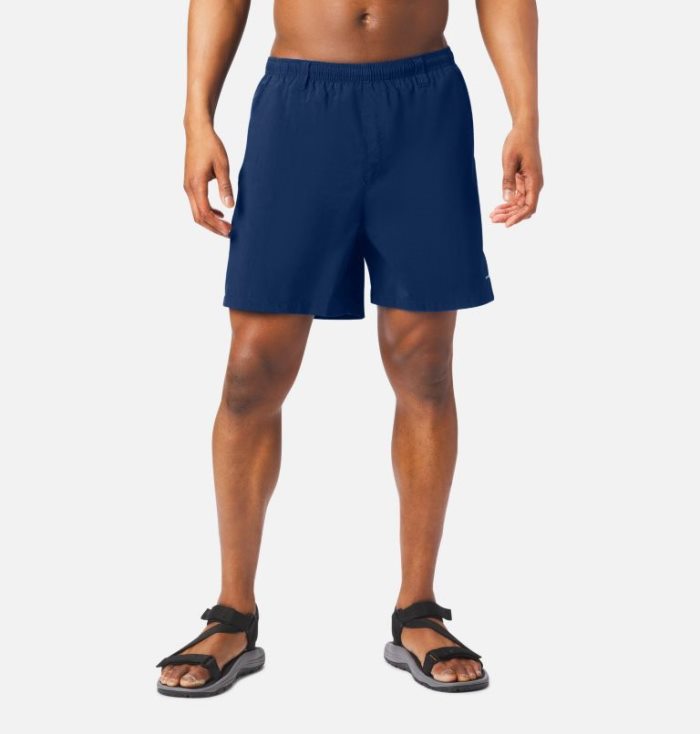 Calções Columbia PFG Backcast III™ Agua Shorts Masculino Azul Marinho Portugal | 162493-0MVG