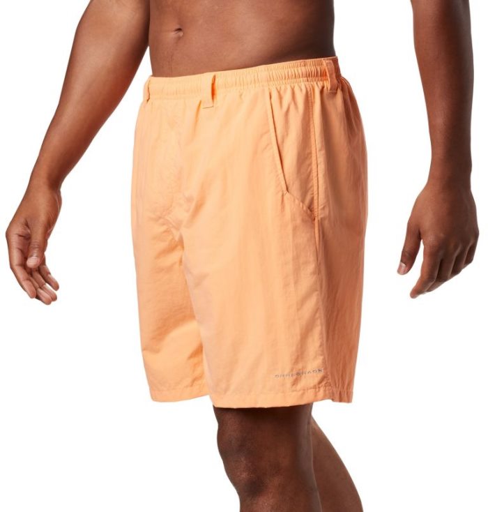 Calções Columbia PFG Backcast III™ Agua Shorts Masculino Luz Laranja Portugal | 185328-N4PZ