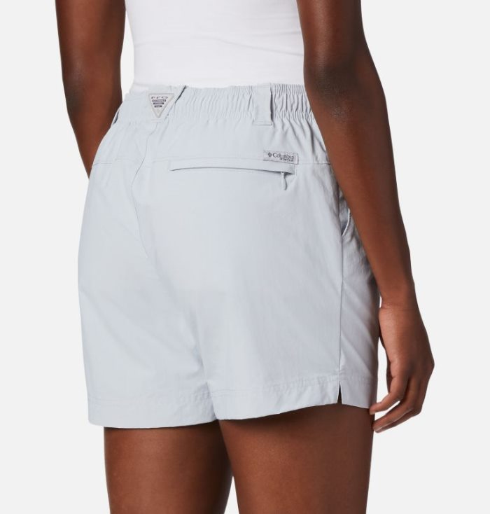 Calções Columbia PFG Backcast™ Agua Shorts Feminino Luz Cinzentas Portugal | 100748-0W6E