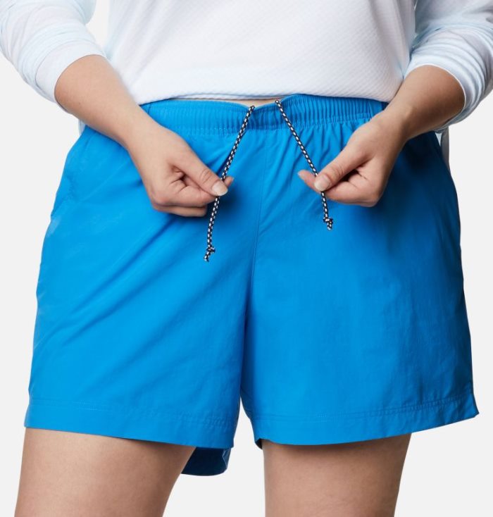 Calções Columbia PFG Backcast™ Agua Shorts Feminino Azuis Escuro Portugal | 117339-V678