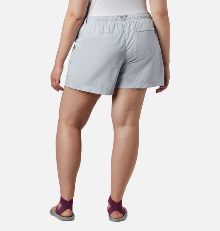 Calções Columbia PFG Backcast™ Agua Shorts Feminino Luz Cinzentas Portugal | 122476-T378